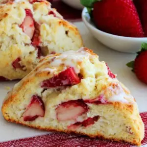 Strawberry Scones