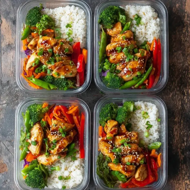 Teriyaki Chicken Meal Prep Bowls