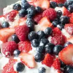 Triple Berry Cheesecake Fruit Salad