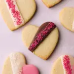 Valentine’s Shortbread Hearts