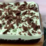 Andes Mint Poke Cake
