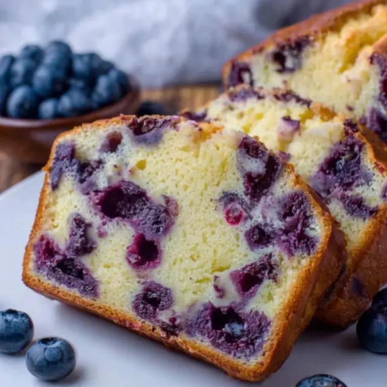 Blueberry Cream Cheese Loaf