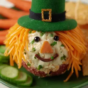 Corned Beef Leprechaun Cheeseball
