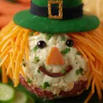 Corned Beef Leprechaun Cheeseball