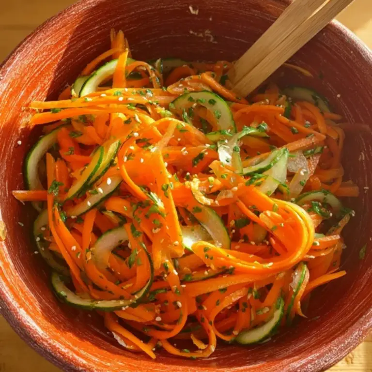 Cucumber Carrot Salad