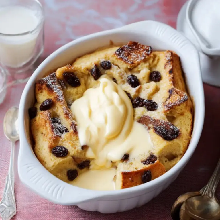 Irish Bread and Butter Pudding