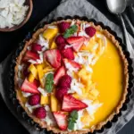 Mango Curd Tart