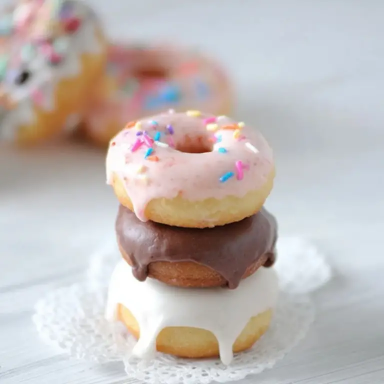 Mini Cake Mix Donuts