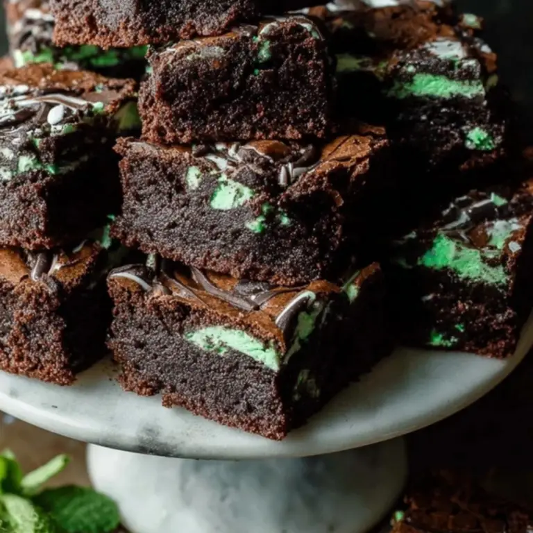 Mint Brownies