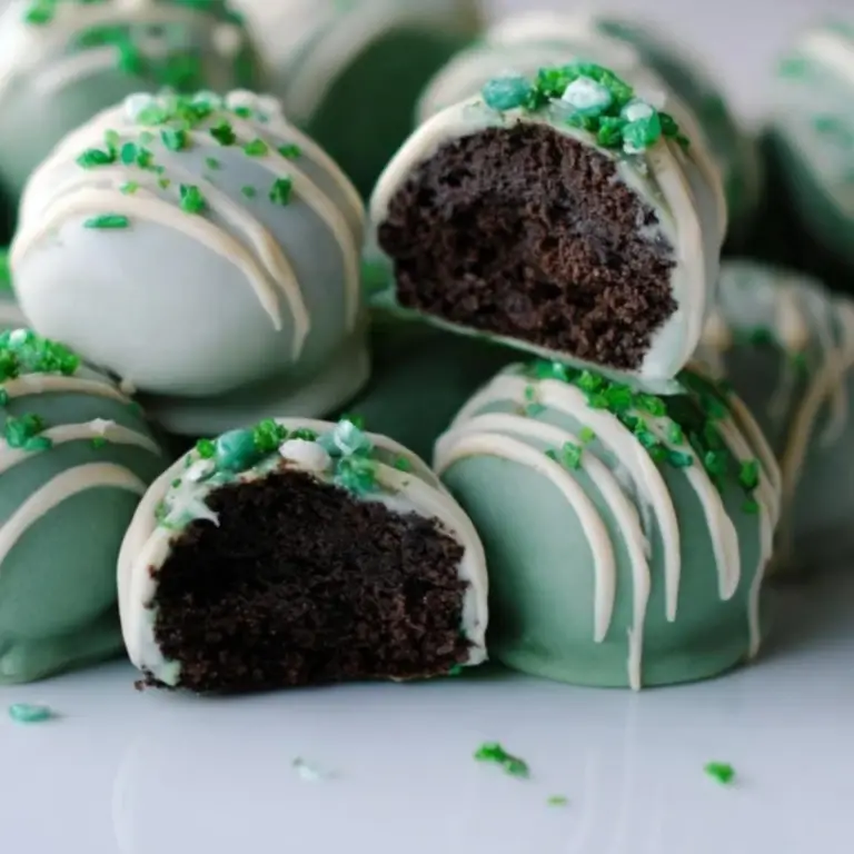 Mint Oreo Truffles