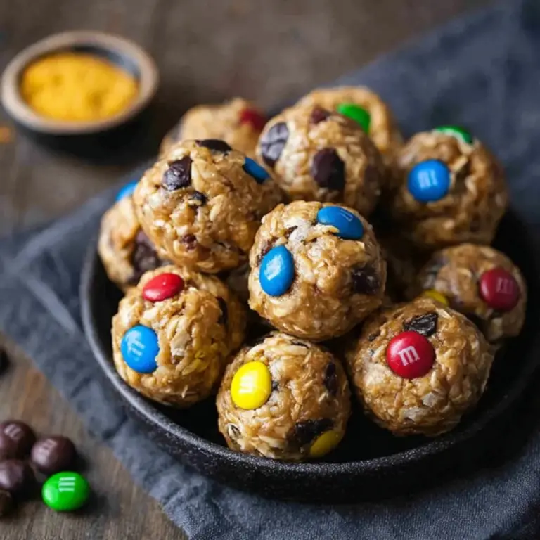 Monster Cookie Protein Balls