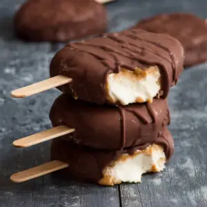 Peanut Butter Frozen Yogurt Bars