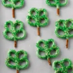 Pretzel Shamrocks