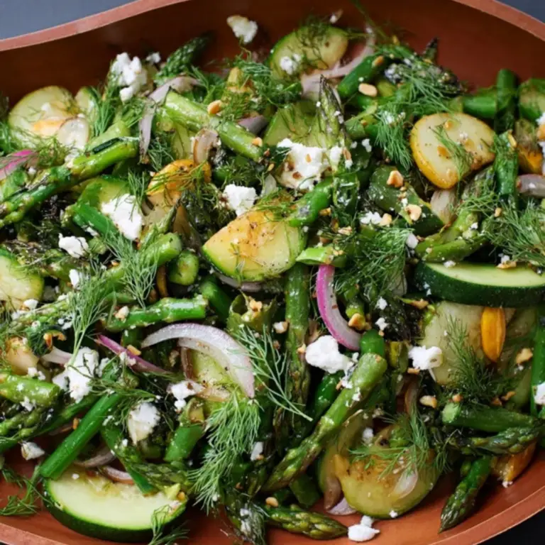 Sautéed Spring Vegetable Salad
