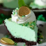 Shamrock Mint Chocolate Pie