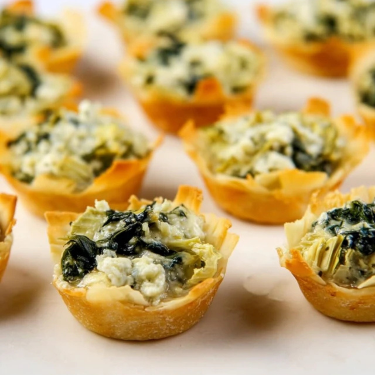 Spinach Artichoke Bites