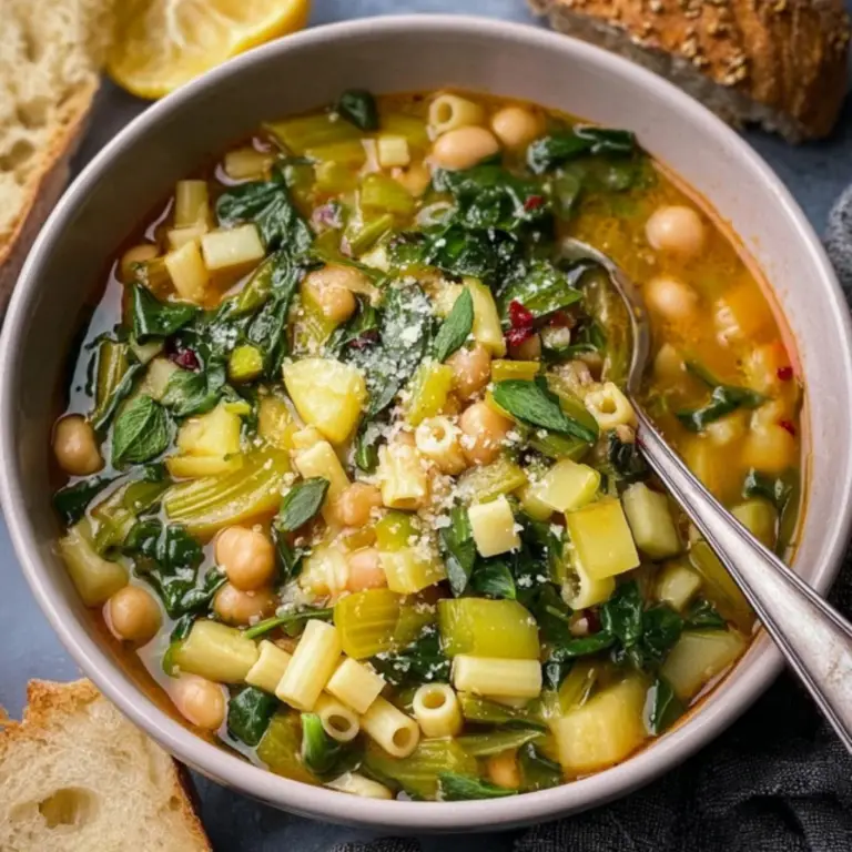 Spring Minestrone Soup