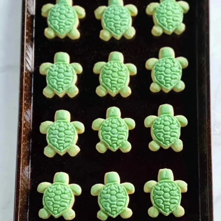 Turtle Sugar Cookies