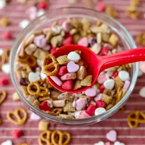 Valentine Sweet and Salty Snack Mix