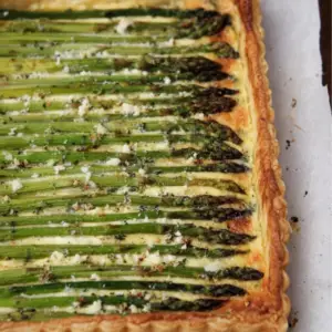 Asparagus Gruyere Tart