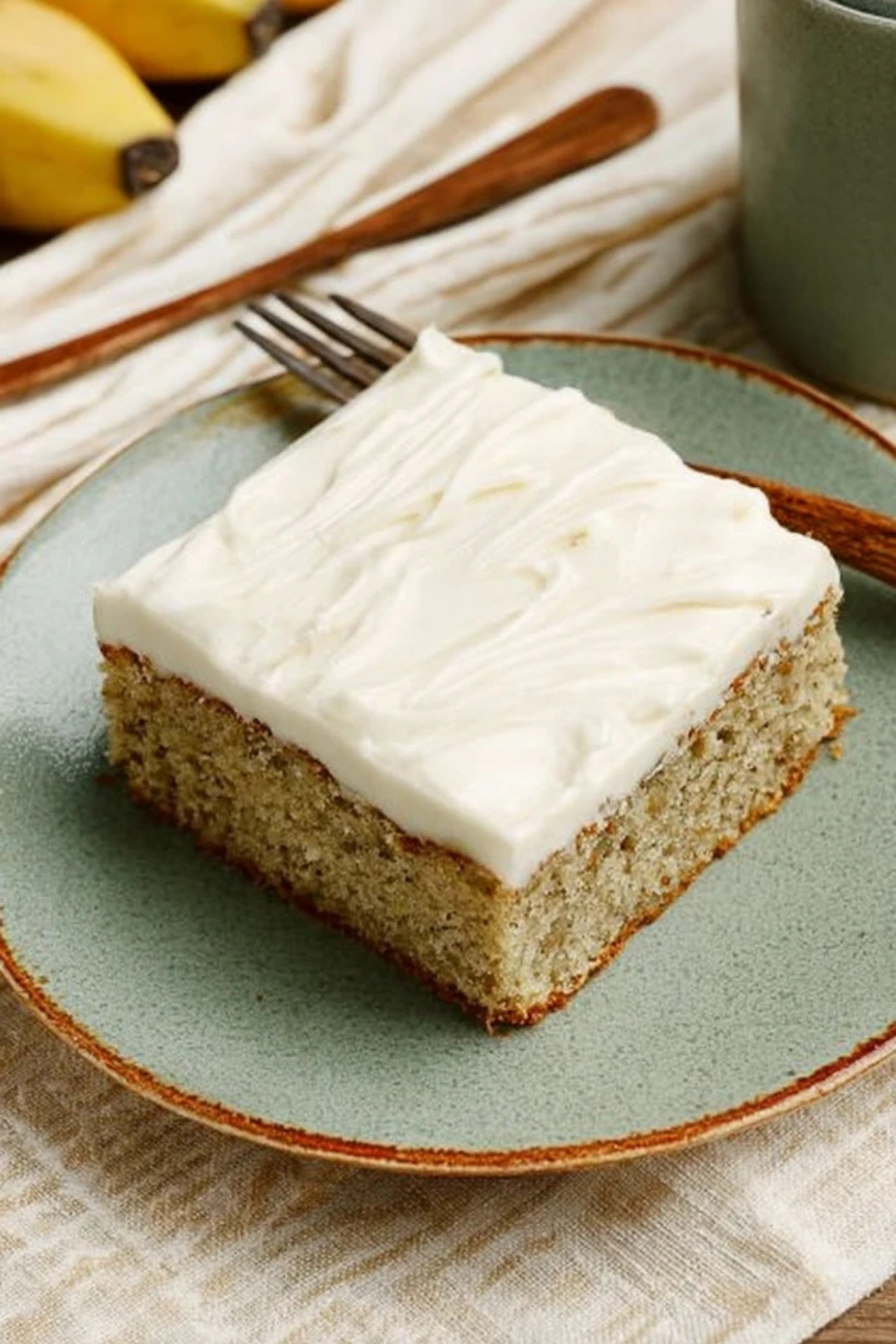 Banana Bars with Cream Cheese Frosting