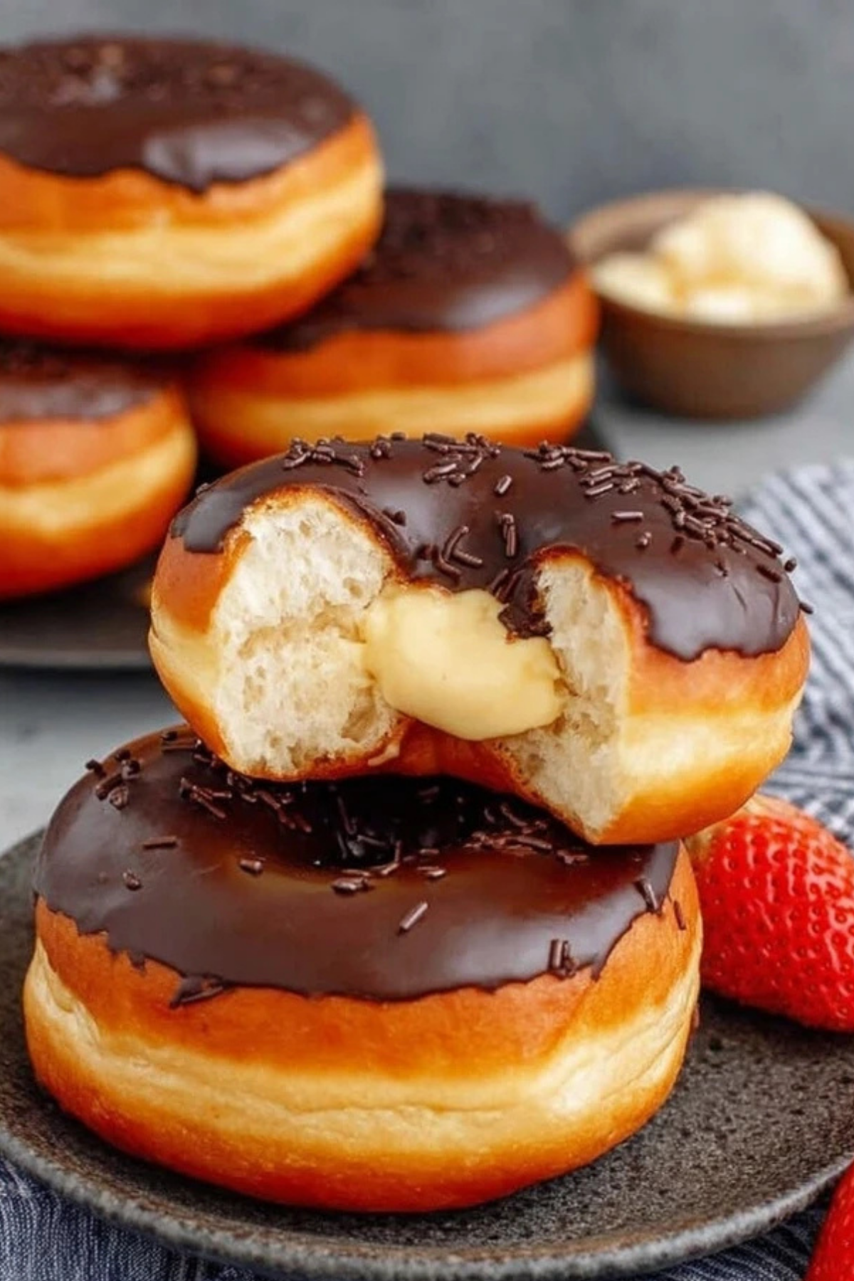 Boston Cream Donuts
