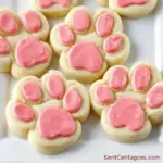 Bunny Paw Print Cookies