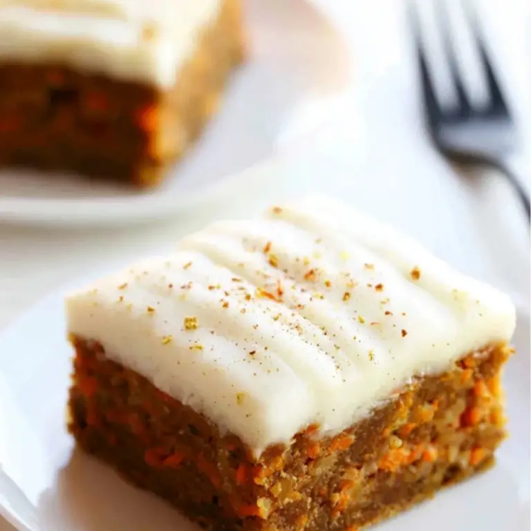 Carrot Cake Bars