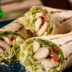 Chicken Caesar Salad Wraps