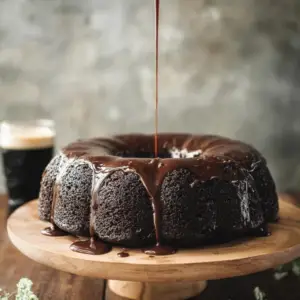 Chocolate Guinness Cake with Chocolate Ganache