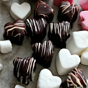 Chocolate Marshmallow Hearts