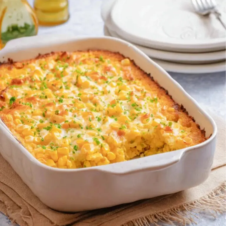Corn Casserole with Cream Cheese