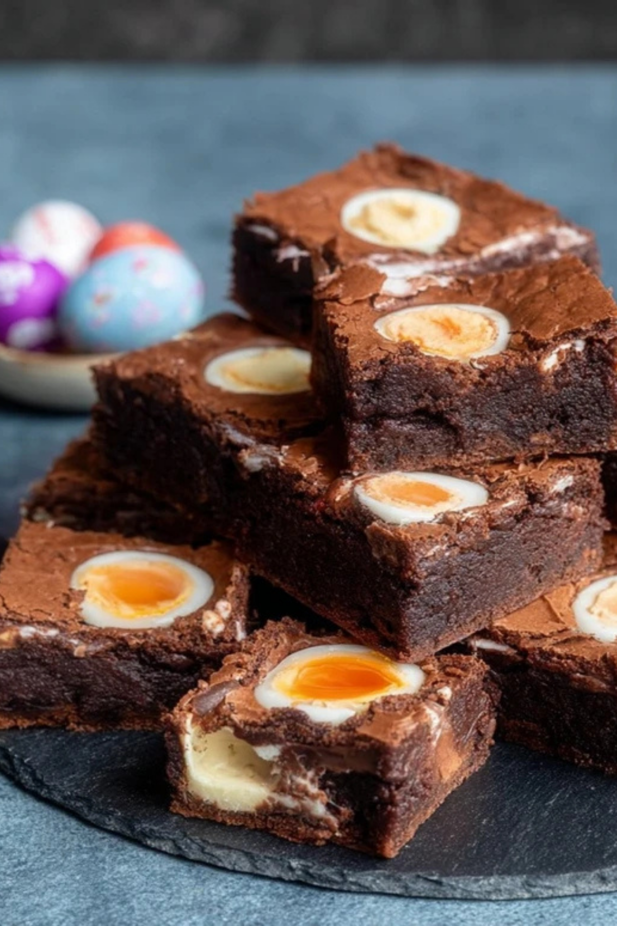 Creme Egg Brownies