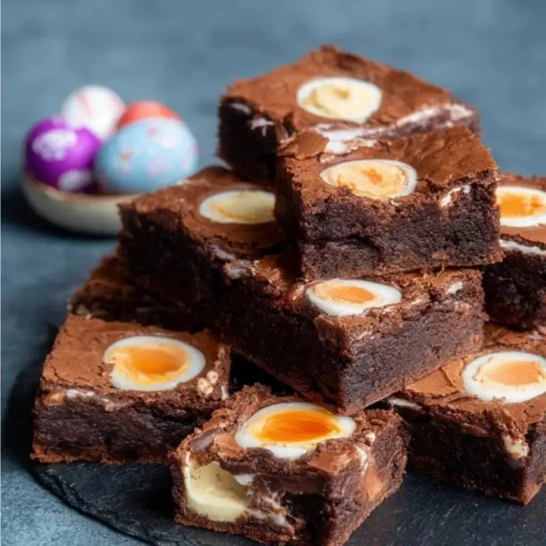 Creme Egg Brownies