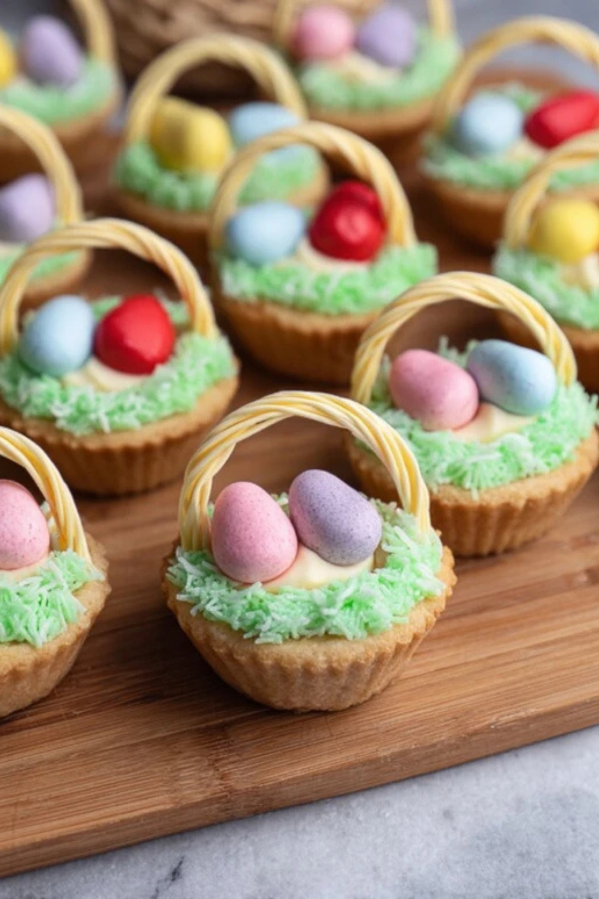 Easter Basket Cookie Cups