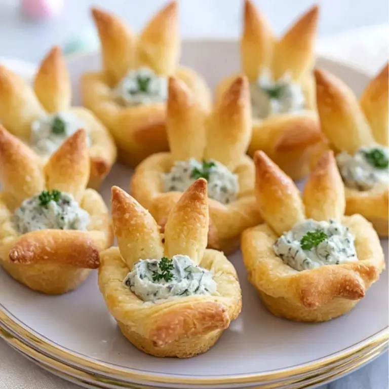 Easter Bunny Crescent Bites