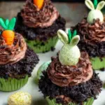 Easter Chocolate Cupcakes