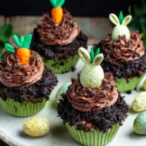 Easter Chocolate Cupcakes