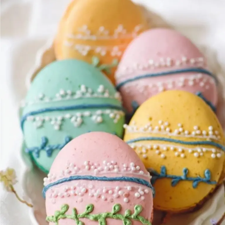 Easter Egg Macarons