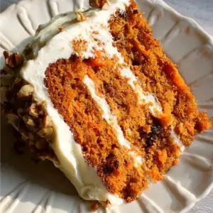 Eggless Carrot Cake