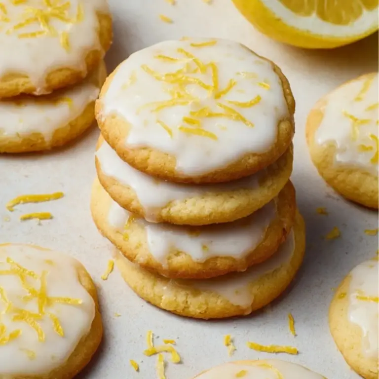 Glazed Lemon Cookies