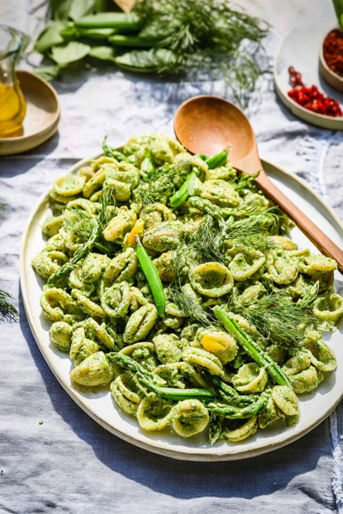 Green Goddess Pasta Salad