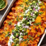 Ground Turkey Black Bean Enchiladas
