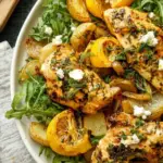 Herby Lemon Garlic Chicken and Potatoes