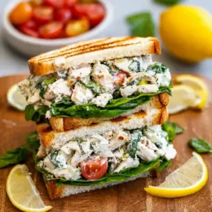 Lemon Basil Chicken Salad