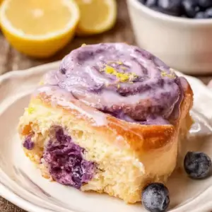 Lemon Blueberry Rolls