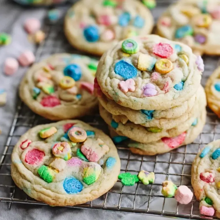 Lucky Charms Cookies