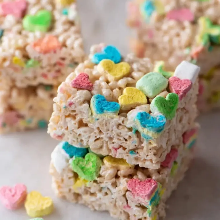 Lucky Charms Rice Crispy Marshmallow