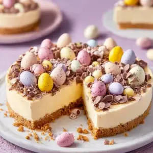 Mini Egg Cheesecake