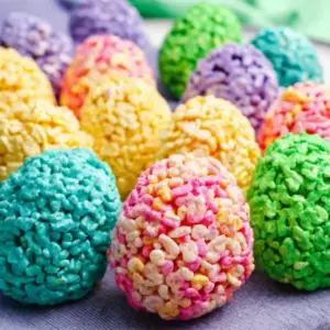 Rice Krispie Easter Eggs